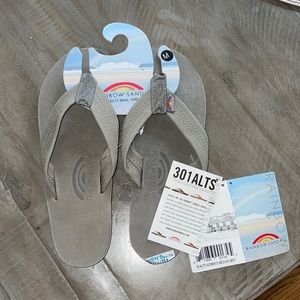 Rainbow Sandals, Single Layer Arch  Support, sz women’s med (6.5-7.5) 301Alts